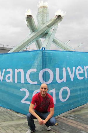 Jorge - Olympic Cauldron - Vancouver 2010 Olympics