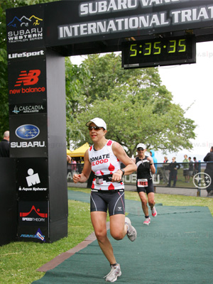 Andrea - Subaru Vancouver Intl. Triathlon - July 4, 2010