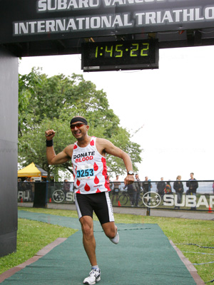 Jorge - Subaru Vancouver Intl. Triathlon - July 4, 2010