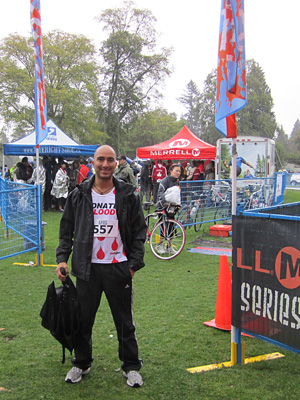 Jorge - Merrell Triathlon - Stanley Park, Vancouver, September 6, 2010