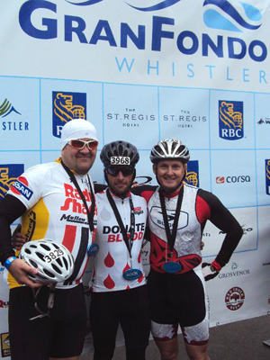 Team Adrian - Whistler Gran Fondo - Whistler, Canada - September, 2010