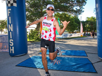 Julin Finishes! - Trilogy Bonus Round Triatlon - Key Biscayne, Fl. - September 19, 2010