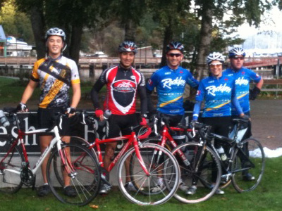Jorge with Team Reckless - Horseshoe Bay, BC, Canada - October 11, 2010