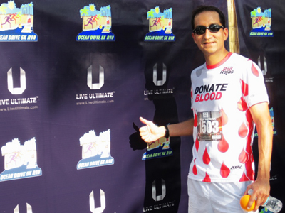 Julin at the Ocean Drive 5k - Miami, Fl. - March 19, 2011
