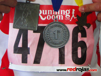 Adrian's hardware - Rubber Ducky Half Marathon - Burnaby, BC, Canada - October 16, 2011