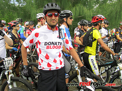 Julin at the Coconut Cup Mountain Bike Race - Sunrise, Florida - November 6, 2011