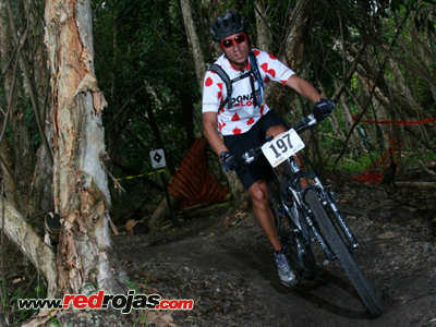 Julin at the Coconut Cup Mountain Bike Race - Sunrise, Florida - November 6, 2011