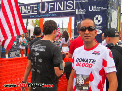 Julin at the Live Ultimate 5k - South Beach, Florida - February 11, 2012