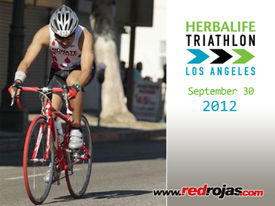 Jorge - Swim to bike transition - L.A. Herbalife Triathlon - L.A., California - September 30, 2012