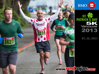 Jorge at the St. Patrick's 5k - Vancouver, BC - March 16, 2013
