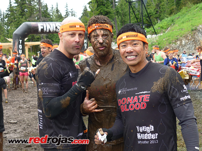 Rob, Josh and Paul are Tough Mudders - Whistler - June 22, 2013