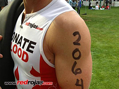 Adrian at the Coeur d'Alene IronMan - Idaho - June 23, 2013