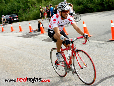 Jorge - Approaching the summit, finish line - Cypress Challenge - August 17, 2013