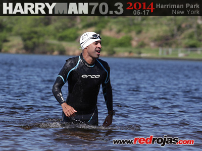 Riaz at the 2014 HarryMan Triathlon - Harriman Park, NY - May 17, 2014