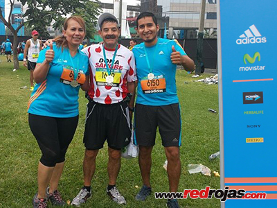 Digenes runs the 2014 Lima Marathon - Lima, Peru - May 18, 2014