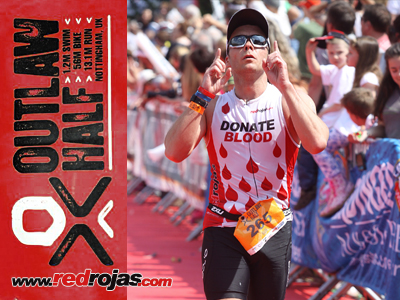 Mark at the Outlaw Half Ironman Triathlon - Nottingham, UK - June 1, 2014