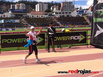 Elsa finishes strong at the UN 15k - Quito, Ecuador - June 08, 2014