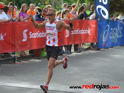Adrian is Full Blooded at the Scotiabank Half Marathon - Vancouver, Canada - June 22, 2014