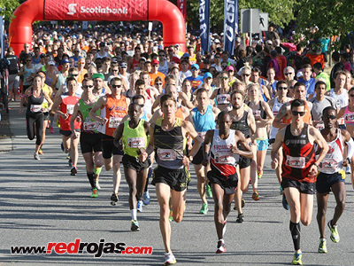 Adrian at the Scotiabank Half Marathon - Vancouver, Canada - June 22, 2014