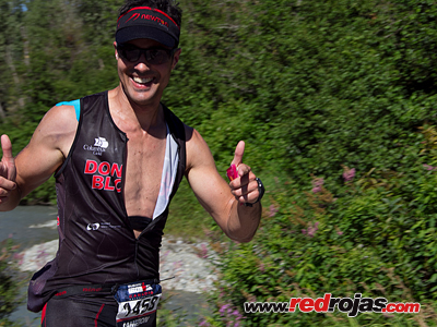 Cameron at the Ironman Triathlon - Whistler, Canada - July 27, 2014