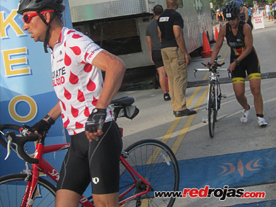 Julin at the Mack Cycle Trilogy Triathlon - Key Biscayne, Florida - August 17, 2014
