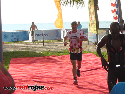 Sebastin at the Mack Cycle Trilogy Triathlon - Key Biscayne, Florida - August 17, 2014