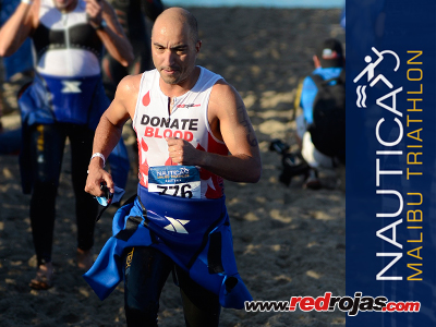 Jorge at the Nautica Triathlon - Malibu, California - September 13, 2014