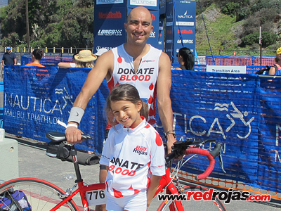 Jorge at the Nautica Triathlon - Malibu, California - September 13, 2014