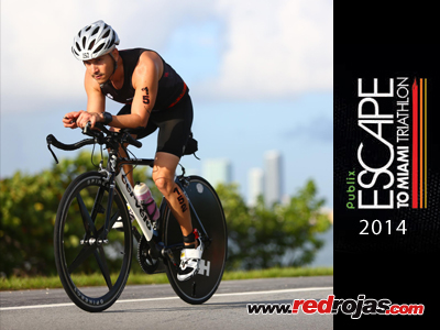 Alberto at the Scape Miami Triathlon, Miami, Florida - September 28, 2014