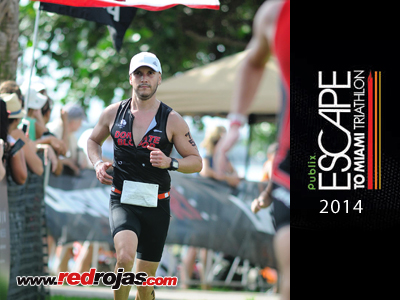 Alberto at the Scape Miami Triathlon, Miami, Florida - September 28, 2014