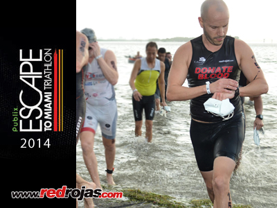 Alberto at the Scape Miami Triathlon, Miami, Florida - September 28, 2014
