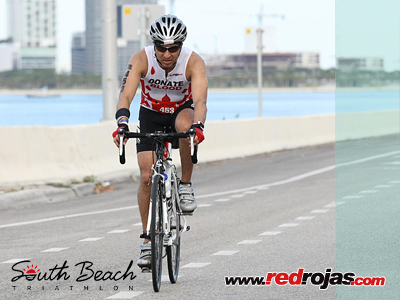 Jorge at the Lifetime Triathlon - Miami Beach, Florida - April 19, 2015