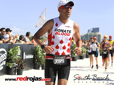 Julin at the Lifetime Triathlon - Miami Beach, Florida - April 19, 2015