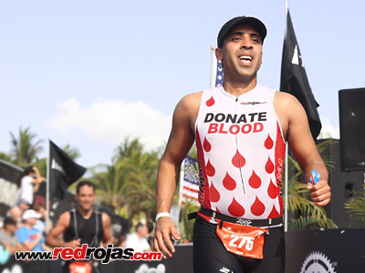 Riaz at the Lifetime Triathlon - Miami Beach, Florida - April 19, 2015
