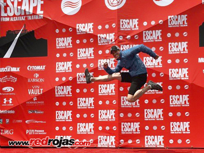 Cameron at the Escape from Alcatraz Triathlon - San Francisco, Ca - June 7, 2015