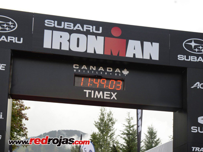 Ramn sets personal best of 11:49:03 at IronMan Canada, Whistler, BC - July 31, 2015