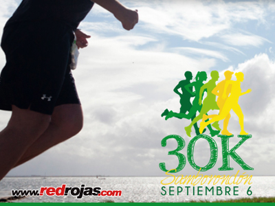 RedRojas at the Samborondn 30k, Guayaquil, Ecuador - September 6, 2015