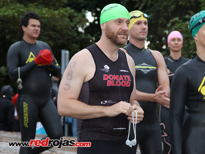 Hart at the Vancouver Triathlon - Stanley Park, BC. - September 20, 2015