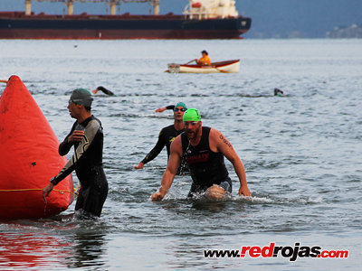 Hart at the Vancouver Triathlon - Stanley Park, BC. - September 20, 2015