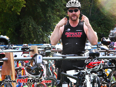 Hart at the Vancouver Triathlon - Stanley Park, BC. - September 20, 2015