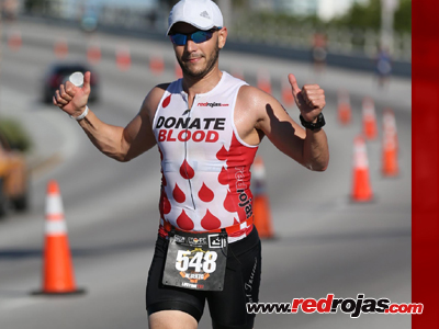 Alberto at the Escape to Miami Triathlon - Miami, Fl. - September 20, 2015