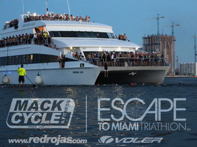 Alberto at the Escape to Miami Triathlon - Miami, Fl. - September 20, 2015