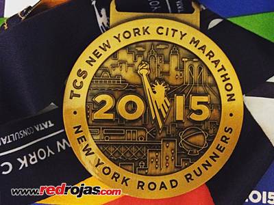 Elsa and Digenes at the New York Marathon - November 01, 2015