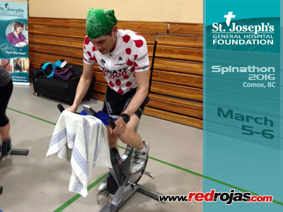 Ramn at the St. Joseph's Hospital Spinathon for Youth Sports and Cardio-Pulmonary Wellness - Comox, BC, Canada - March 5, 2016