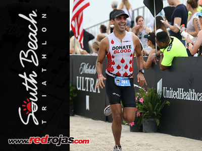 Riaz at the Miami Beach Triathlon - Miami, Florida - April 3, 2016
