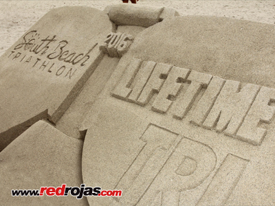 RedRojas at the Miami Beach Triathlon - Miami, Florida - April 3, 2016