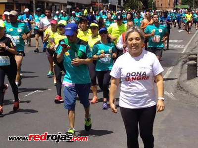 Ana Mara at the Bogot Half Marathon - Bogot, Colombia - July 31, 2016