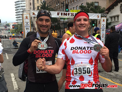 Jorge and Arturo at the Hollywood Run With The Stars 10k - Hollywood, Ca - April 8, 2017