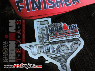 Jeff at the North American IronMan Championship - The Woodlands, TX, USA - April 22, 2017