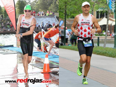 Jeff at the North American IronMan Championship - The Woodlands, TX, USA - April 22, 2017